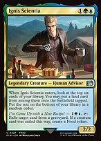 Magic the Gathering Card - Ignis Scientia - MTG Circle