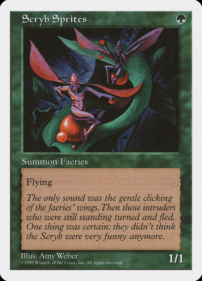 Magic the Gathering Card - Scryb Sprites - MTG Circle