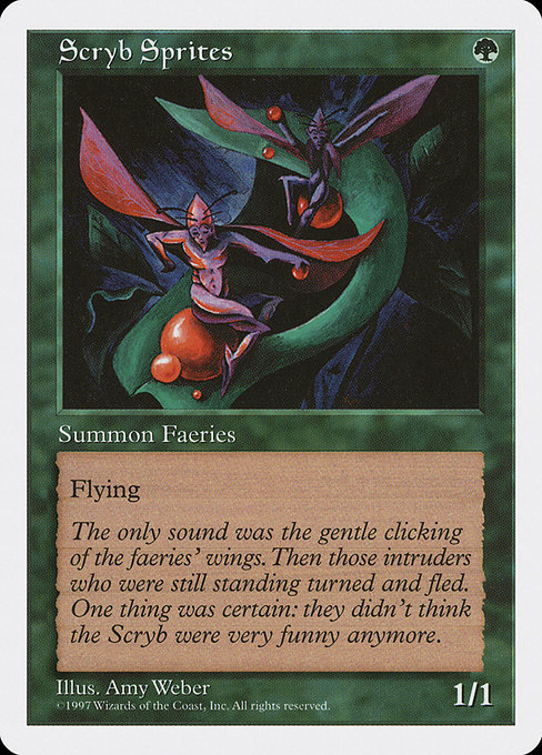 Magic the Gathering Card - Scryb Sprites - MTG Circle