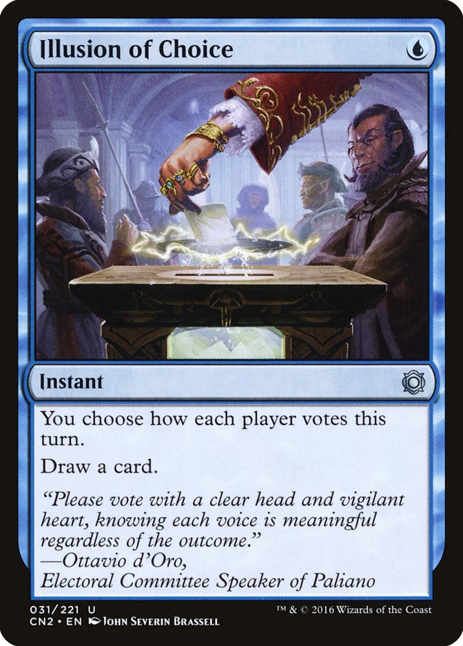 Magic the Gathering Card - Illusion of Choice - MTG Circle
