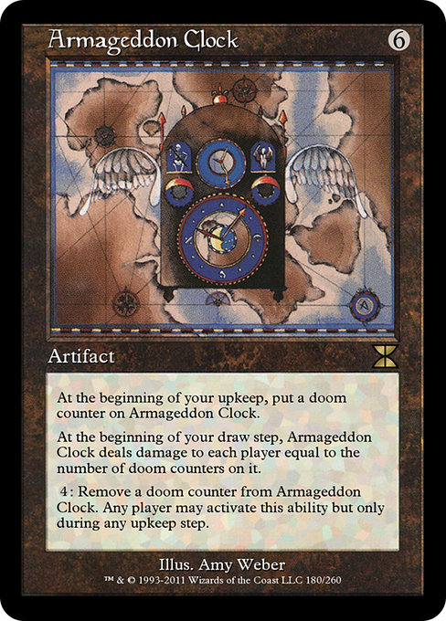 Magic the Gathering Card - Armageddon Clock - MTG Circle