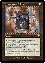 Magic the Gathering Card - Armageddon Clock - MTG Circle