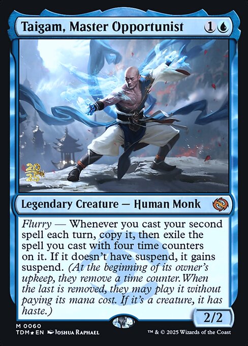 Magic the Gathering Card - Taigam, Master Opportunist - MTG Circle