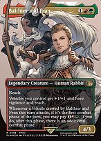 Magic the Gathering Card - Balthier and Fran - MTG Circle