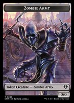 Magic the Gathering Card - Zombie Army - MTG Circle