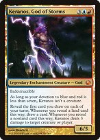 Magic the Gathering Card - Keranos, God of Storms - MTG Circle