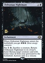 Magic the Gathering Card - Chthonian Nightmare - MTG Circle