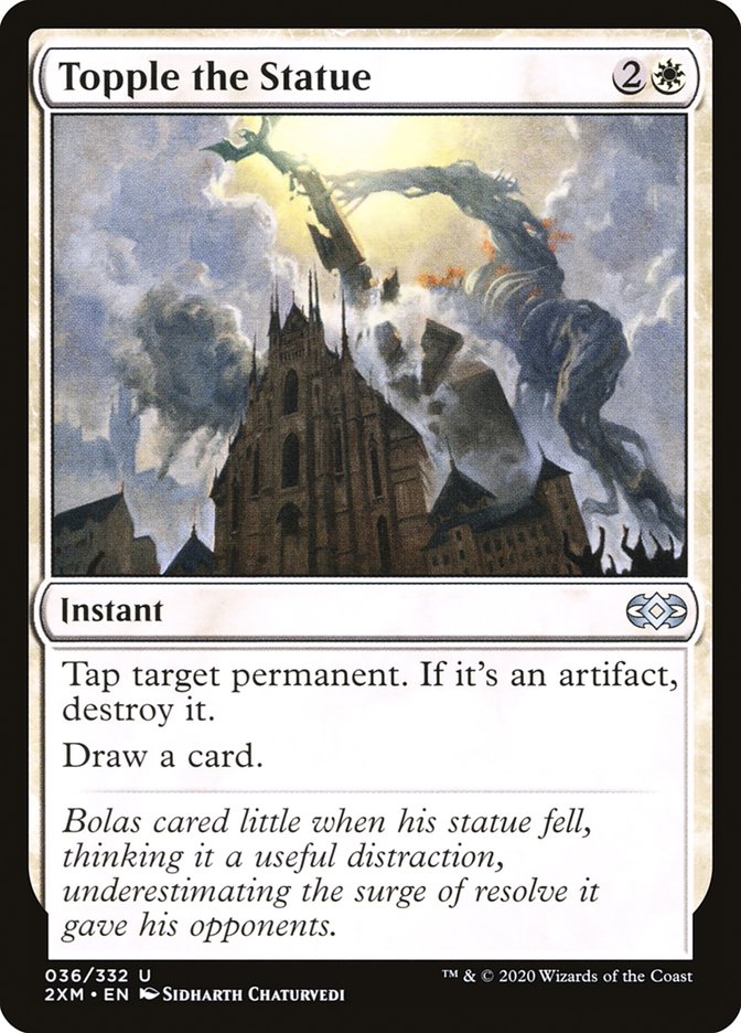 Magic the Gathering Card - Topple the Statue - MTG Circle