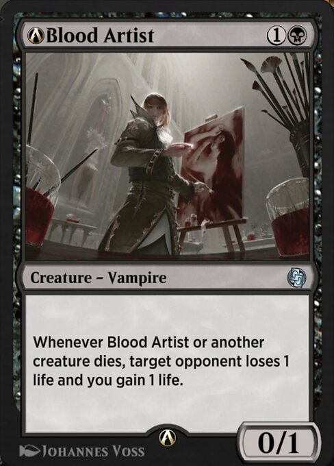 Magic the Gathering Card - A-Blood Artist - MTG Circle