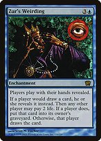 Magic the Gathering Card - Zur's Weirding - MTG Circle