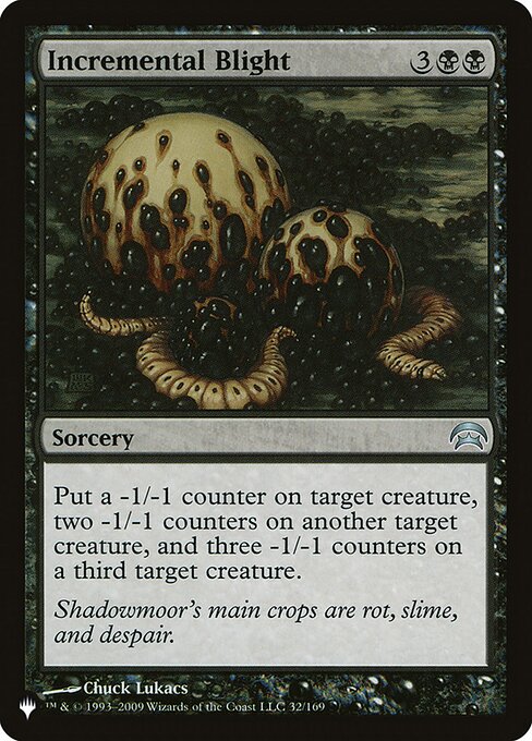 Magic the Gathering Card - Incremental Blight - MTG Circle