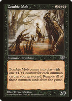 Magic the Gathering Card - Zombie Mob - MTG Circle