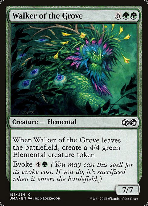 Magic the Gathering Card - Walker of the Grove - MTG Circle