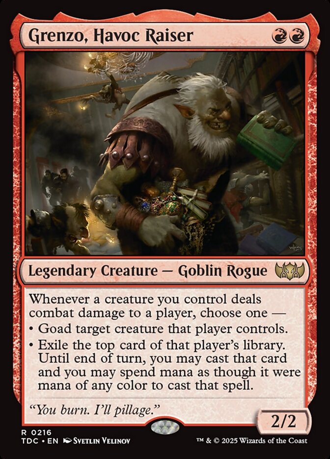 Magic the Gathering Card - Grenzo, Havoc Raiser - MTG Circle