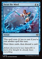 Magic the Gathering Card - Focus the Mind - MTG Circle