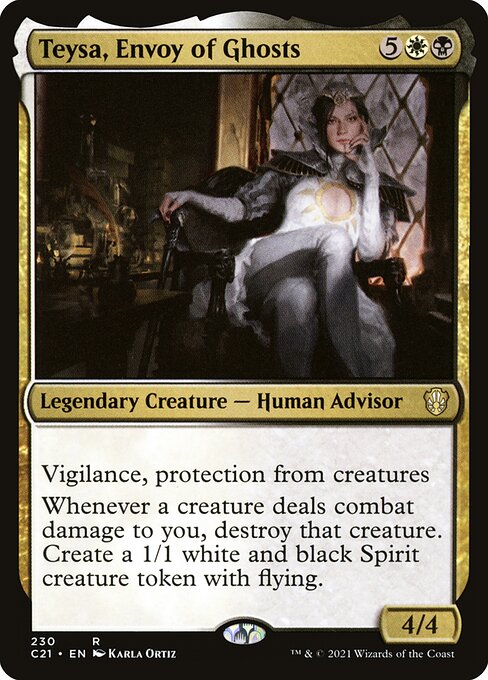 Magic the Gathering Card - Teysa, Envoy of Ghosts - MTG Circle