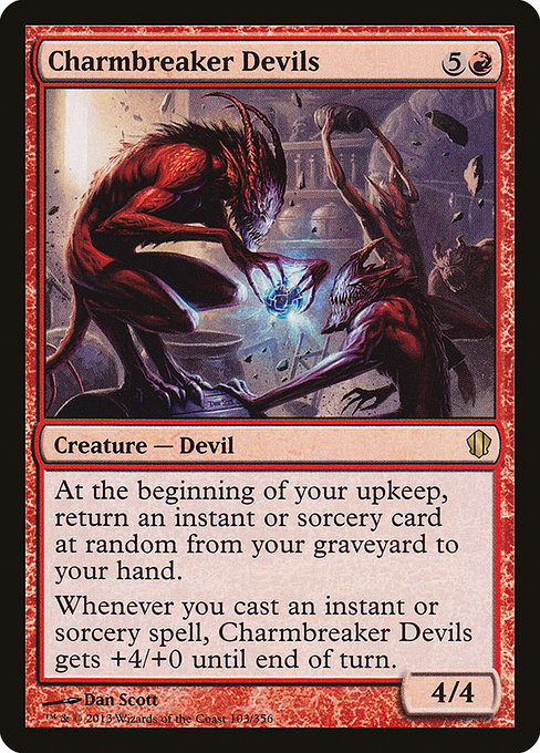 Magic the Gathering Card - Charmbreaker Devils - MTG Circle