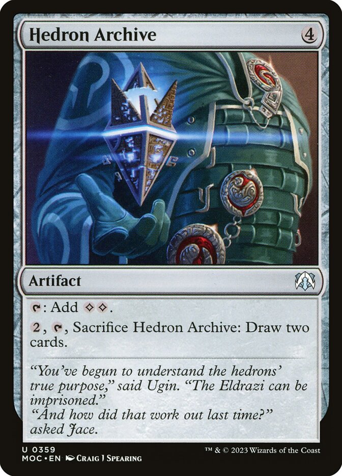 Magic the Gathering Card - Hedron Archive - MTG Circle