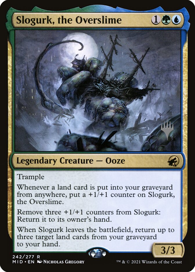 Magic the Gathering Card - Slogurk, the Overslime - MTG Circle