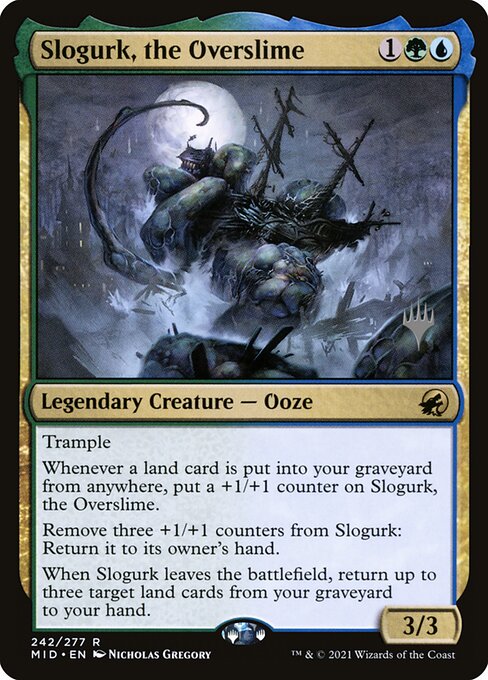 Magic the Gathering Card - Slogurk, the Overslime - MTG Circle