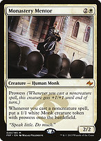 Magic the Gathering Card - Monastery Mentor - MTG Circle
