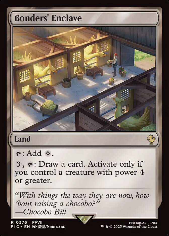 Magic the Gathering Card - Bonders' Enclave - MTG Circle