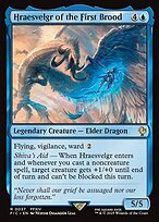 Magic the Gathering Card - Hraesvelgr of the First Brood - MTG Circle
