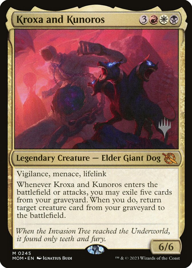 Magic the Gathering Card - Kroxa and Kunoros - MTG Circle