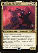 Magic the Gathering Card - Kroxa and Kunoros - MTG Circle