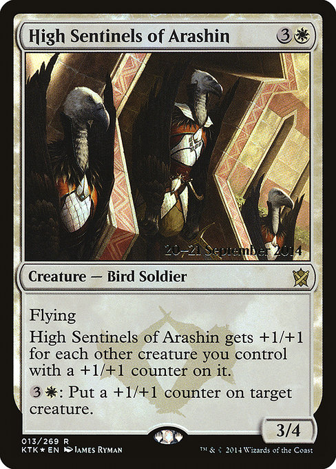 Magic the Gathering Card - High Sentinels of Arashin - MTG Circle