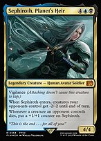 Magic the Gathering Card - Sephiroth, Planet's Heir - MTG Circle