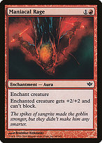 Magic the Gathering Card - Maniacal Rage - MTG Circle