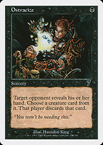 Magic the Gathering Card - Ostracize - MTG Circle