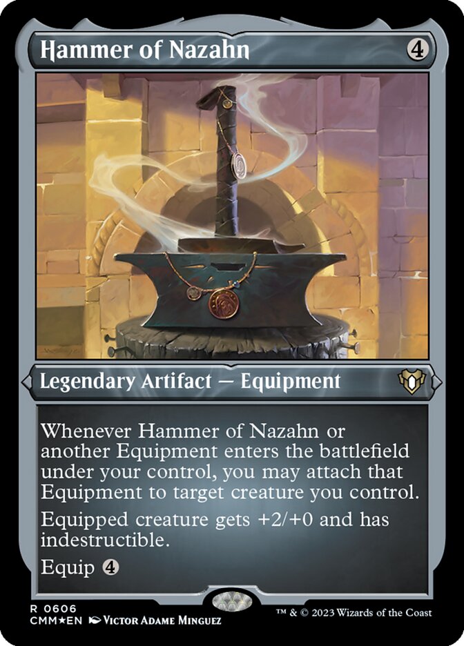 Magic the Gathering Card - Hammer of Nazahn - MTG Circle