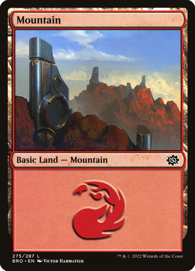 Magic the Gathering Card - Mountain - MTG Circle