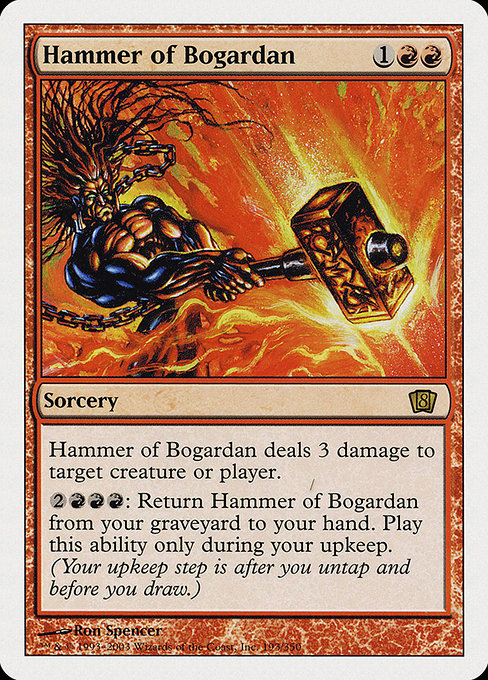 Magic the Gathering Card - Hammer of Bogardan - MTG Circle
