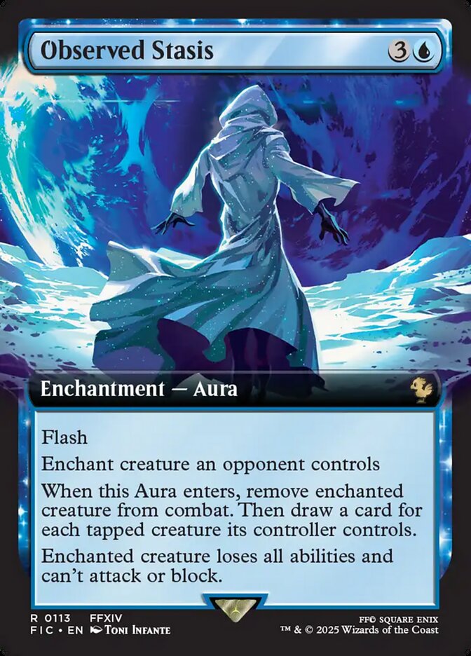 Magic the Gathering Card - Observed Stasis - MTG Circle