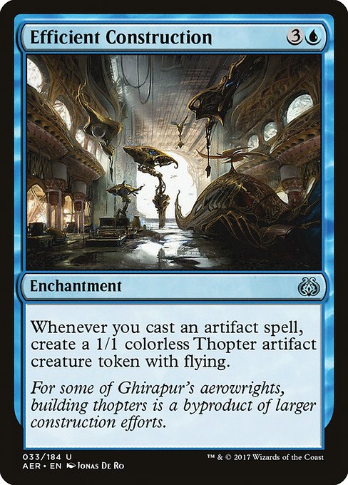 Magic the Gathering Card - Efficient Construction - MTG Circle