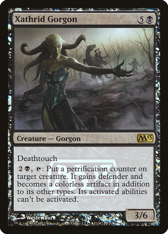 Magic the Gathering Card - Xathrid Gorgon - MTG Circle