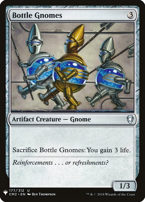 Magic the Gathering Card - Bottle Gnomes - MTG Circle