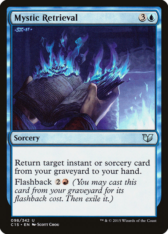 Magic the Gathering Card - Mystic Retrieval - MTG Circle