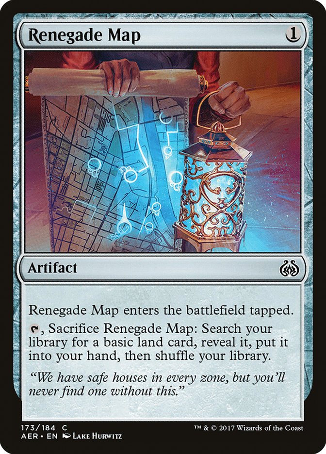 Magic the Gathering Card - Renegade Map - MTG Circle