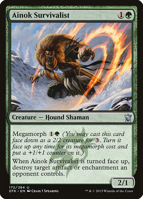 Magic the Gathering Card - Ainok Survivalist - MTG Circle
