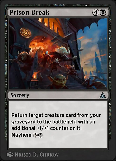 Magic the Gathering Card - Prison Break - MTG Circle