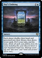 Magic the Gathering Card - Day's Undoing - MTG Circle