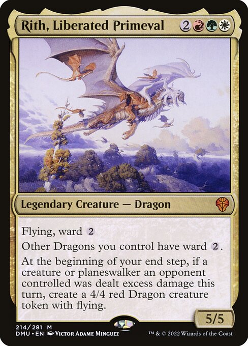 Magic the Gathering Card - Rith, Liberated Primeval - MTG Circle
