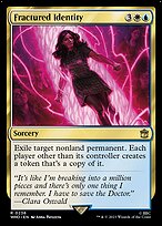Magic the Gathering Card - Fractured Identity - MTG Circle