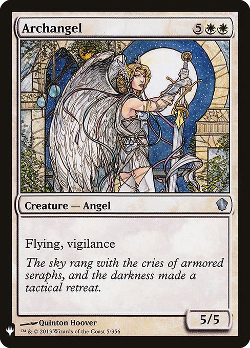Magic the Gathering Card - Archangel - MTG Circle