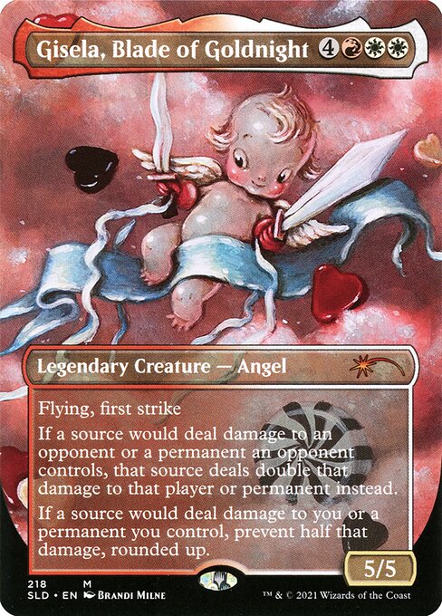 Magic the Gathering Card - Gisela, Blade of Goldnight - MTG Circle