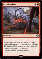 Magic the Gathering Card - Incendiary Flow - MTG Circle